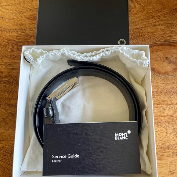 NWT Mont Blanc (Montblanc) authentic genuine belt - Picture 5 of 7